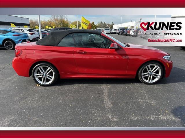 used 2015 BMW 228 car, priced at $12,899