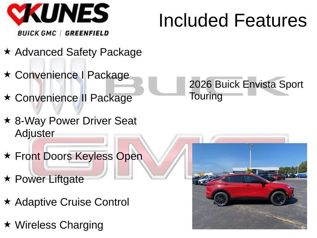 new 2026 Buick Envista car, priced at $28,823