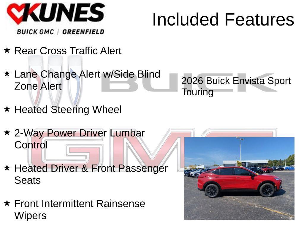 new 2026 Buick Envista car, priced at $28,823