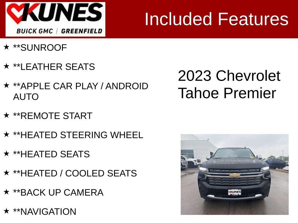 used 2023 Chevrolet Tahoe car, priced at $50,995