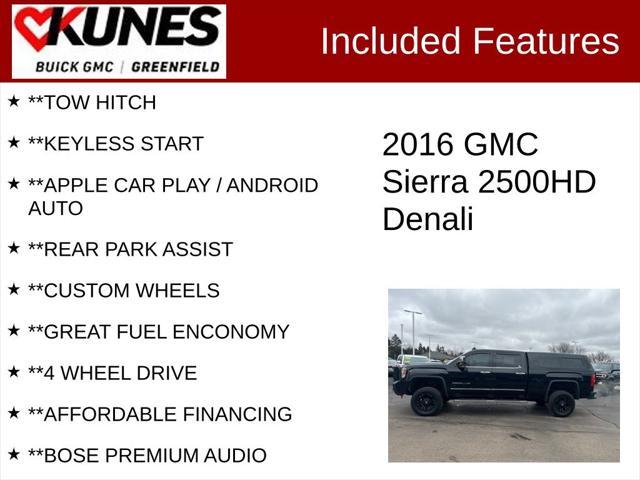 used 2016 GMC Sierra 2500 car, priced at $36,399