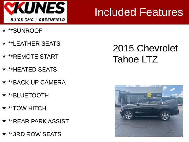 used 2015 Chevrolet Tahoe car, priced at $14,777