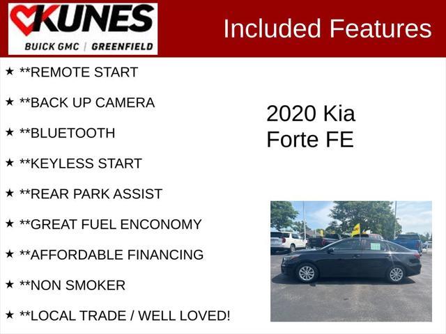 used 2020 Kia Forte car, priced at $8,999