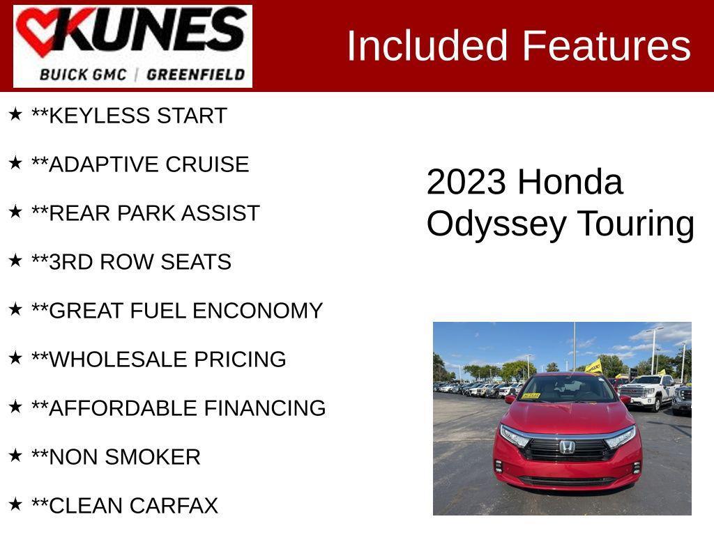 used 2023 Honda Odyssey car, priced at $32,977