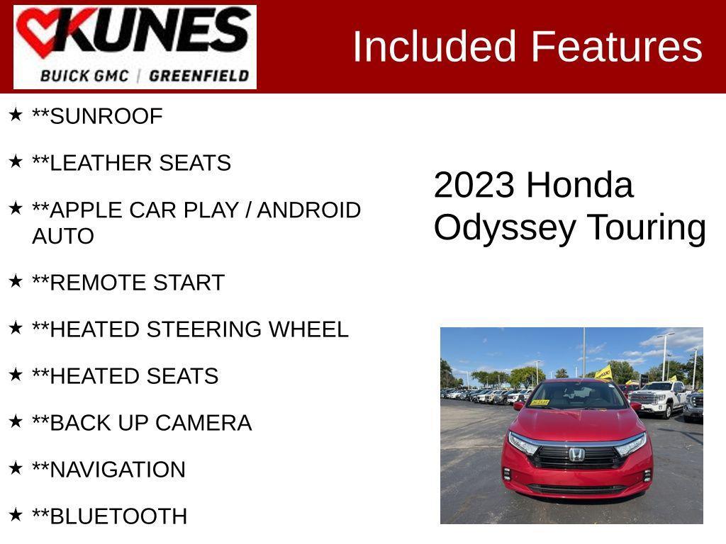 used 2023 Honda Odyssey car, priced at $32,977