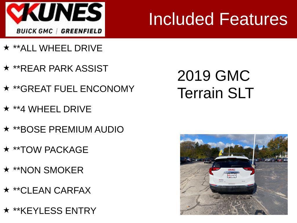 used 2019 GMC Terrain car, priced at $16,889