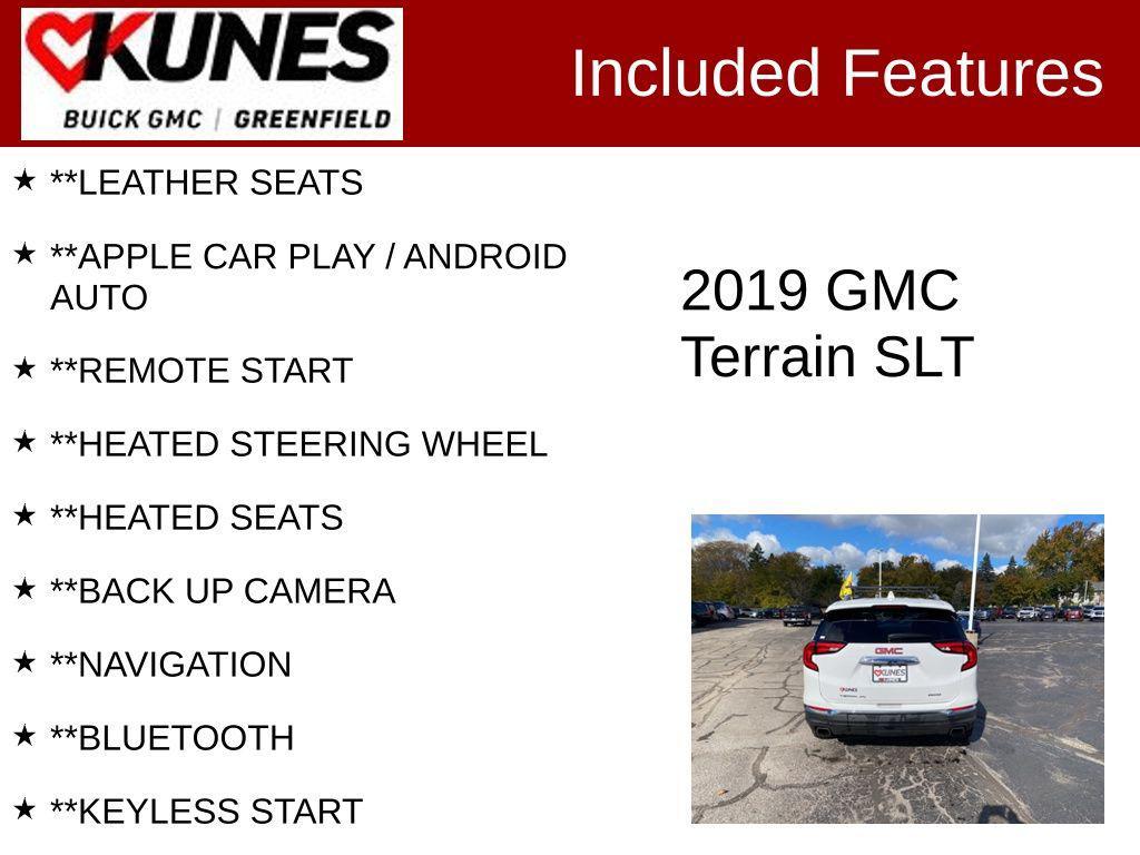 used 2019 GMC Terrain car, priced at $16,889