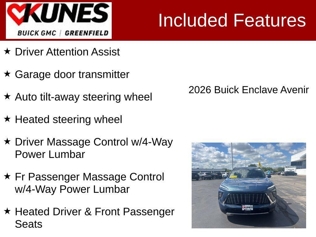new 2026 Buick Enclave car, priced at $64,377