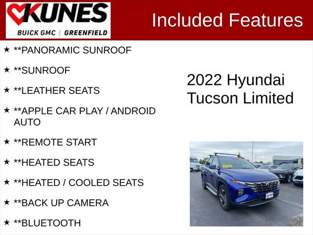 used 2022 Hyundai Tucson car, priced at $23,699