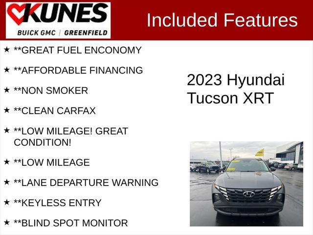 used 2023 Hyundai Tucson car, priced at $24,399