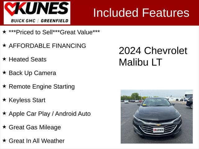 used 2024 Chevrolet Malibu car, priced at $25,299