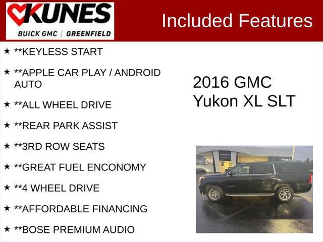 used 2016 GMC Yukon XL car, priced at $19,499