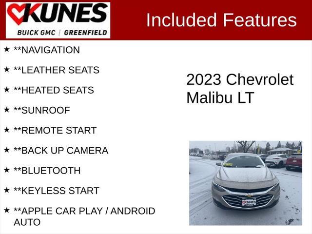 used 2023 Chevrolet Malibu car, priced at $17,977