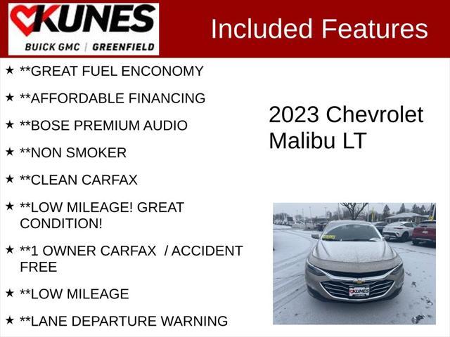 used 2023 Chevrolet Malibu car, priced at $17,977