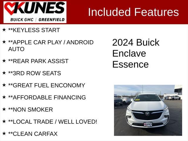 new 2024 Buick Enclave car, priced at $41,599