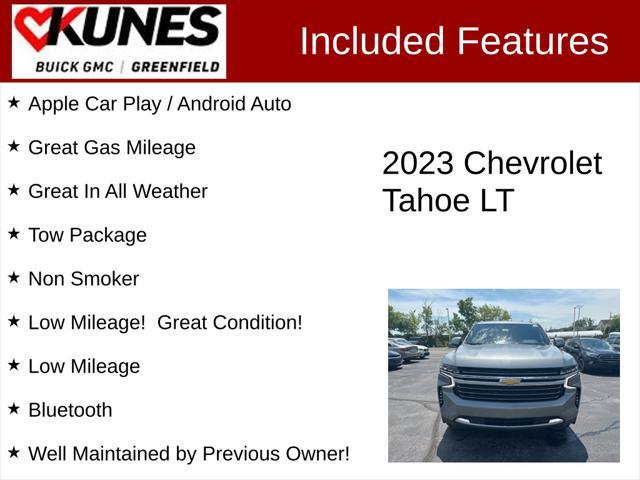 used 2023 Chevrolet Tahoe car, priced at $53,977