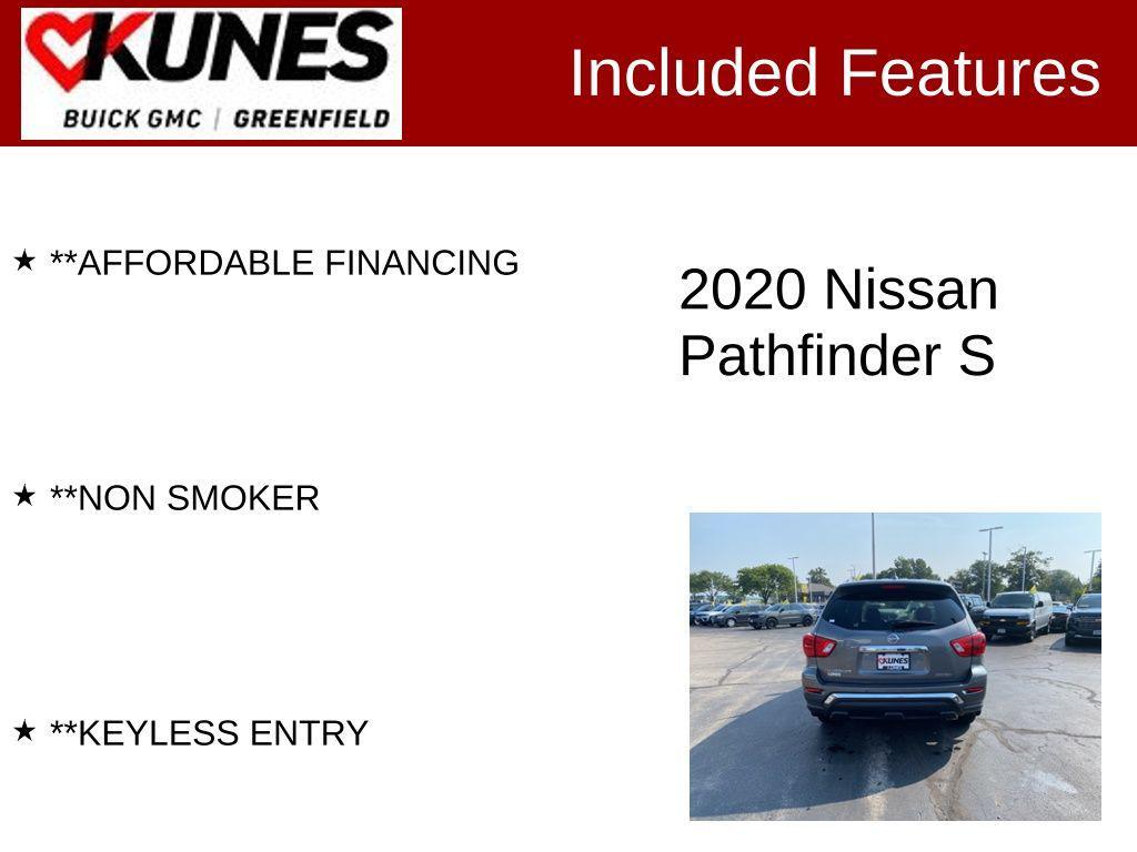 used 2020 Nissan Pathfinder car, priced at $14,399