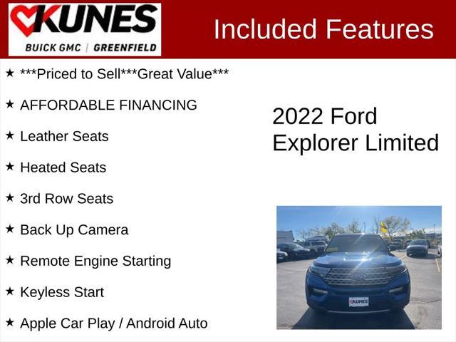 used 2022 Ford Explorer car, priced at $26,477