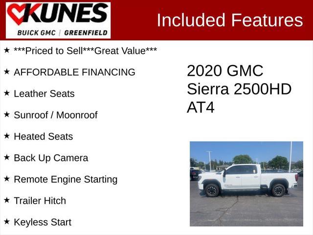 used 2020 GMC Sierra 2500 car, priced at $43,775