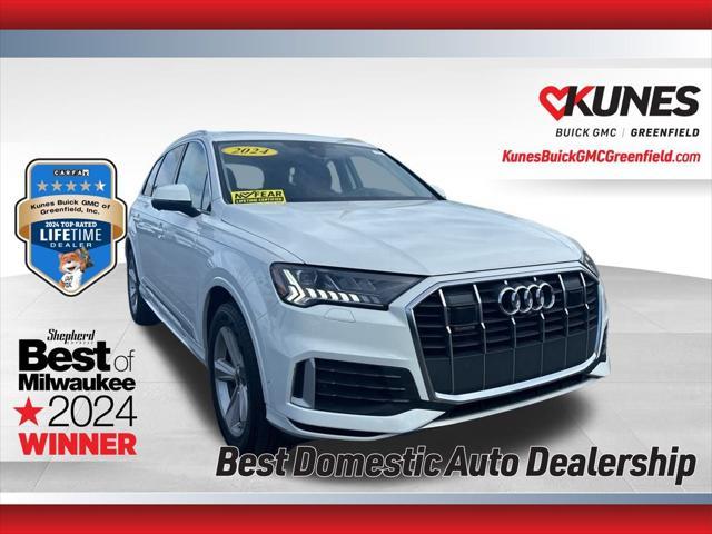 used 2024 Audi Q7 car, priced at $46,898