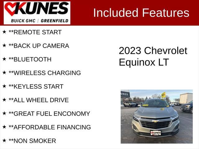 used 2023 Chevrolet Equinox car, priced at $20,599