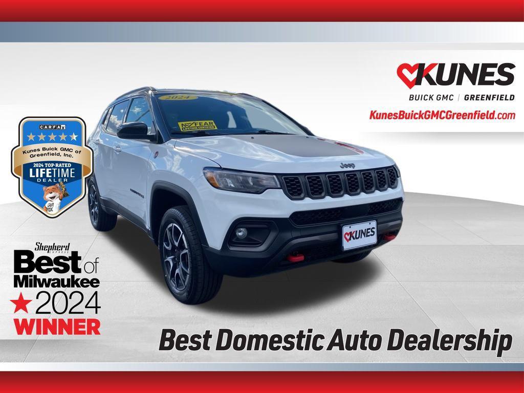 used 2024 Jeep Compass car, priced at $22,699