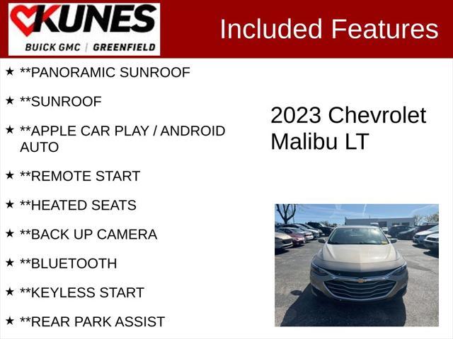 used 2023 Chevrolet Malibu car, priced at $18,699