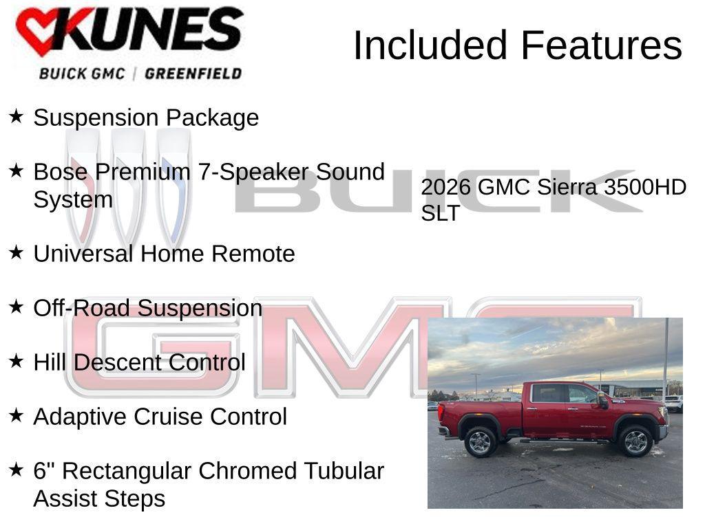 new 2026 GMC Sierra 3500 car, priced at $83,349