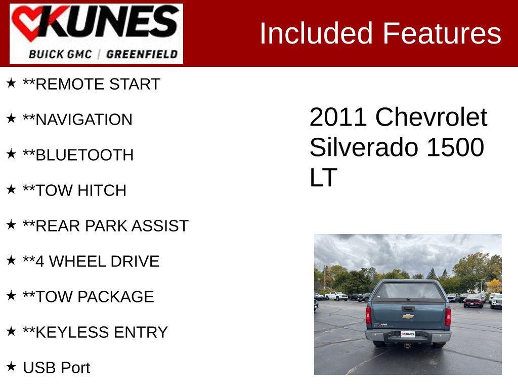 used 2011 Chevrolet Silverado 1500 car, priced at $7,999