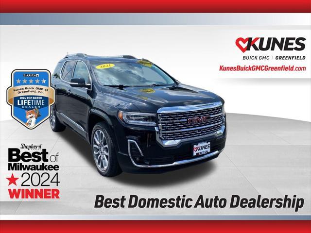 used 2021 GMC Acadia car, priced at $23,799