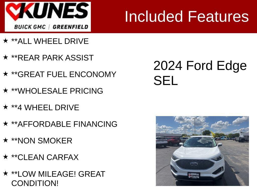 used 2024 Ford Edge car, priced at $23,799