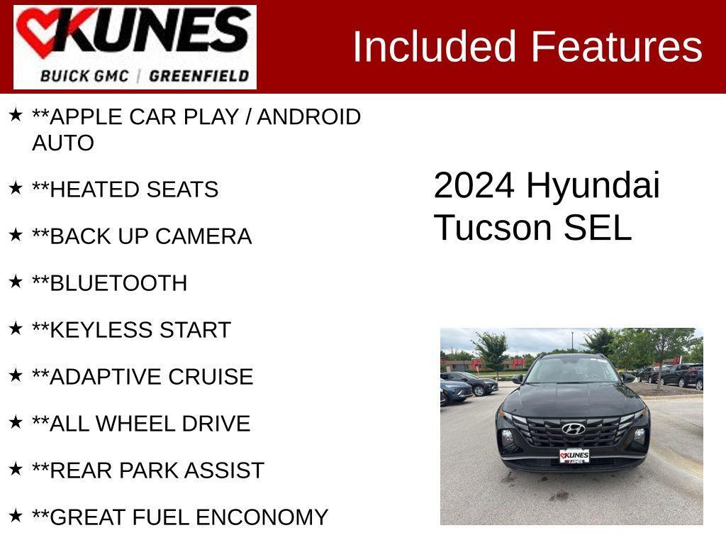 used 2024 Hyundai Tucson car, priced at $21,799