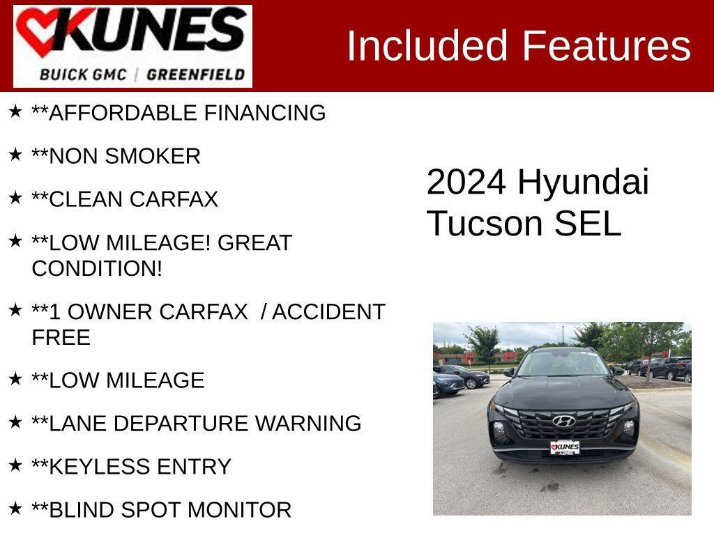 used 2024 Hyundai Tucson car, priced at $21,799