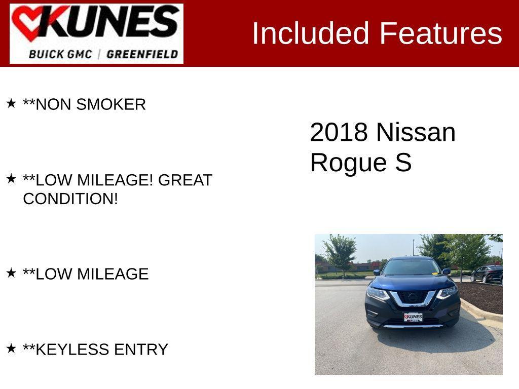 used 2018 Nissan Rogue car, priced at $15,799