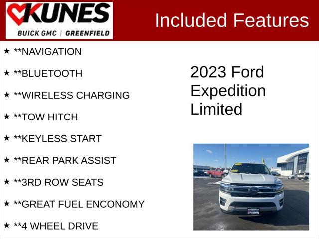 used 2023 Ford Expedition car, priced at $42,899