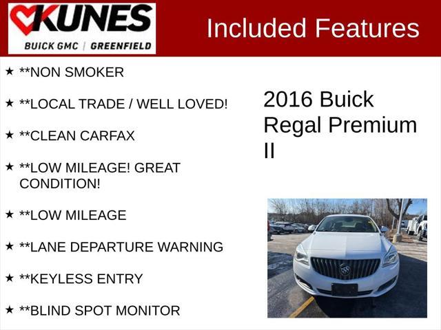 used 2016 Buick Regal car, priced at $12,477