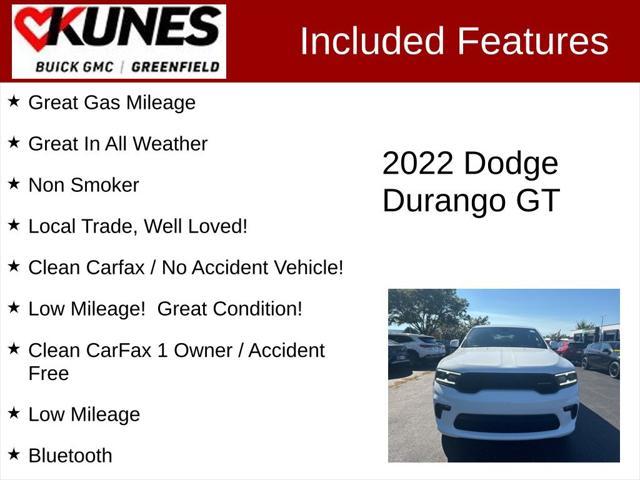 used 2022 Dodge Durango car, priced at $27,995