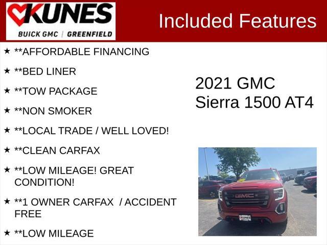 used 2021 GMC Sierra 1500 car, priced at $41,699