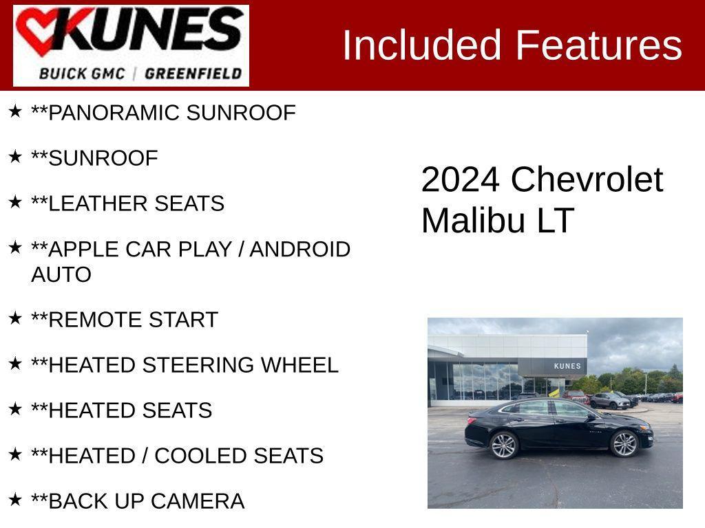 used 2024 Chevrolet Malibu car, priced at $23,995