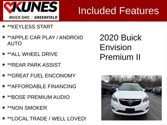 used 2020 Buick Envision car, priced at $25,777