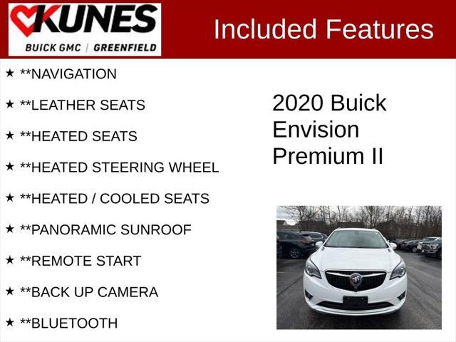 used 2020 Buick Envision car, priced at $25,777