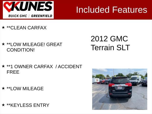 used 2012 GMC Terrain car, priced at $8,399