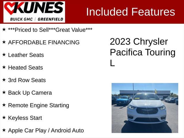 used 2023 Chrysler Pacifica car, priced at $23,899