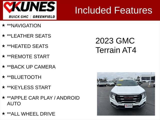 used 2023 GMC Terrain car, priced at $27,777