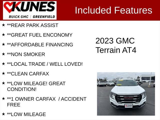 used 2023 GMC Terrain car, priced at $27,777