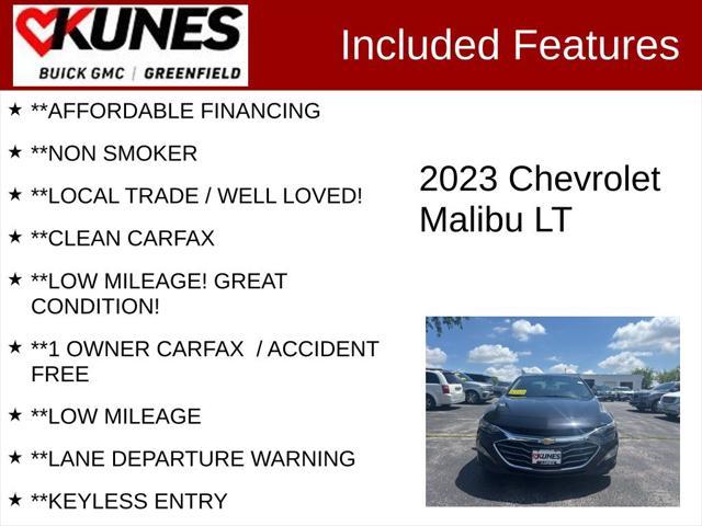 used 2023 Chevrolet Malibu car, priced at $18,599