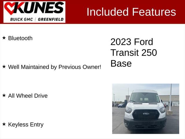 used 2023 Ford Transit-250 car, priced at $44,999