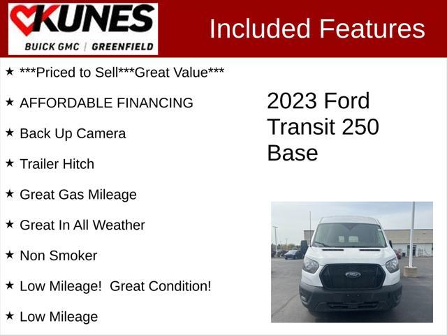 used 2023 Ford Transit-250 car, priced at $44,999