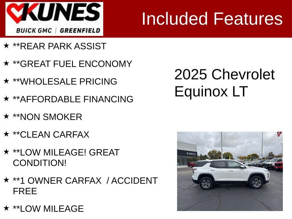 used 2025 Chevrolet Equinox car, priced at $23,399