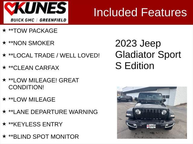 used 2023 Jeep Gladiator car, priced at $28,799